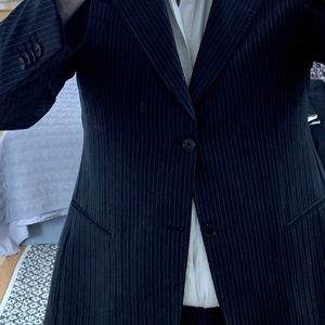 Emporio Armani striped suit 44L